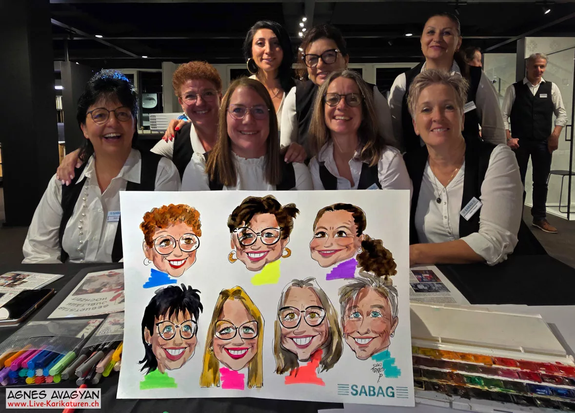 SABAG team portraits live