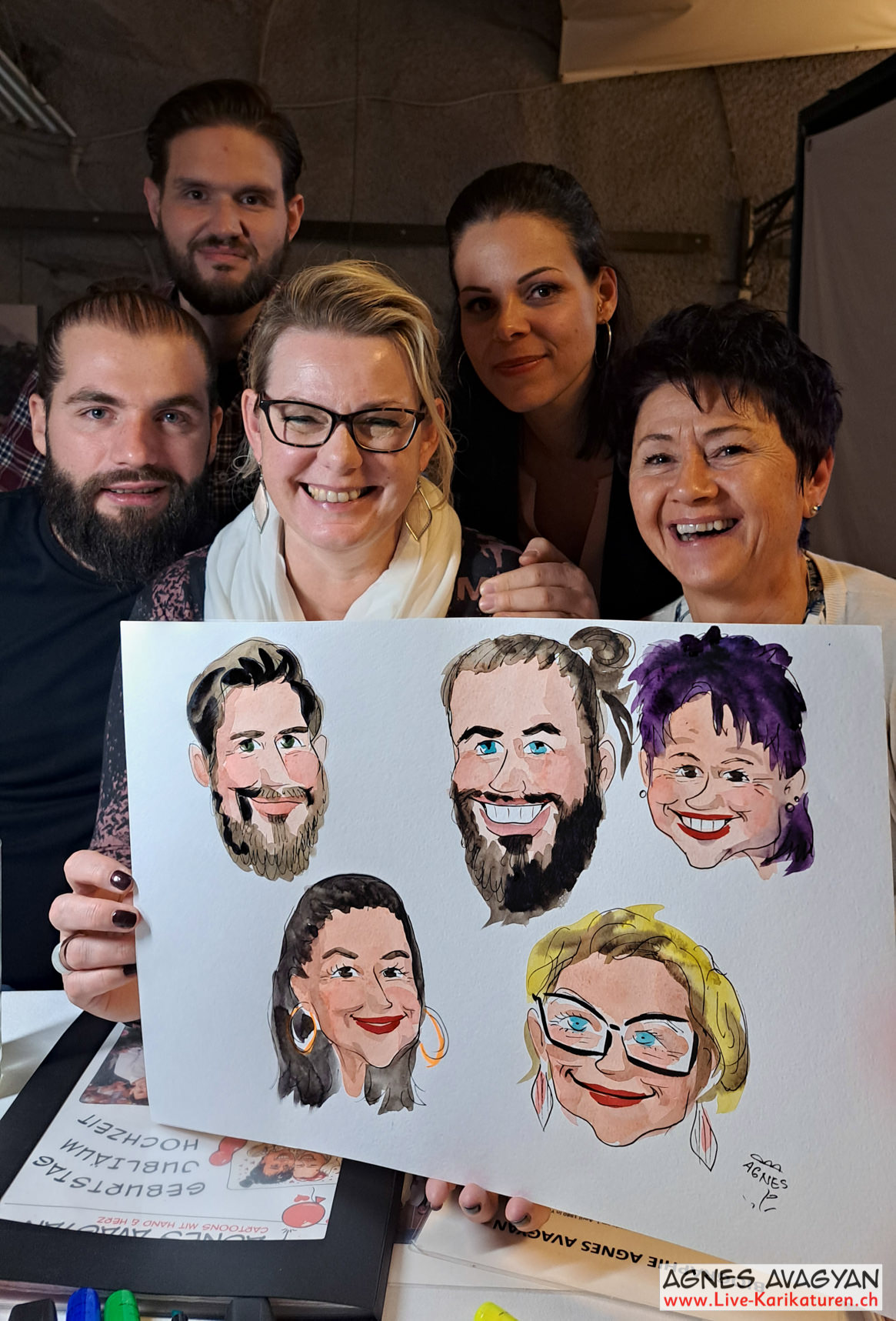 Straub Werke team with a group portrait