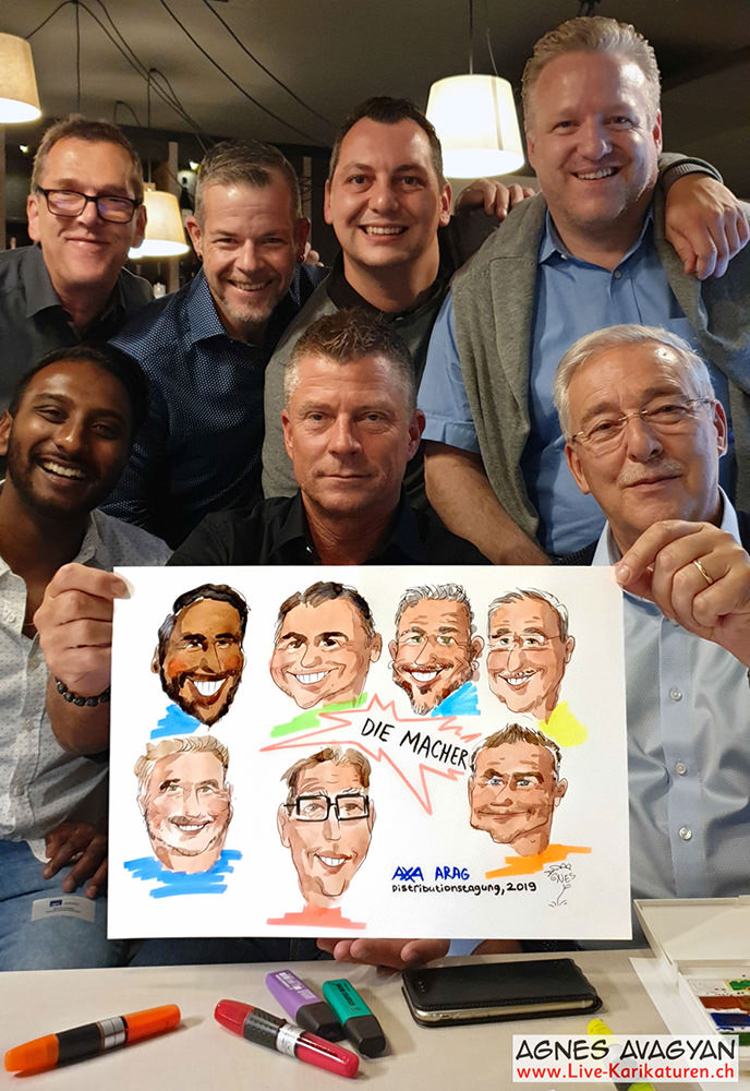 AXA ARAG team with a group portrait