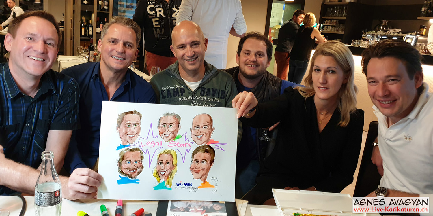 Department with a team collage